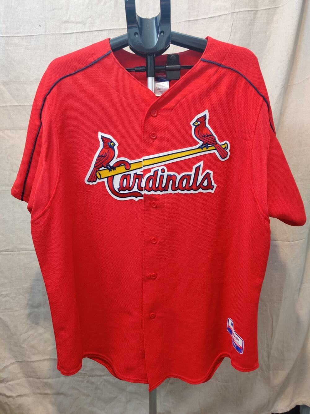 Vintage St. Louis Cardinals Jersey Scott Rolen #27 Red Majestic Men's Size 2XL